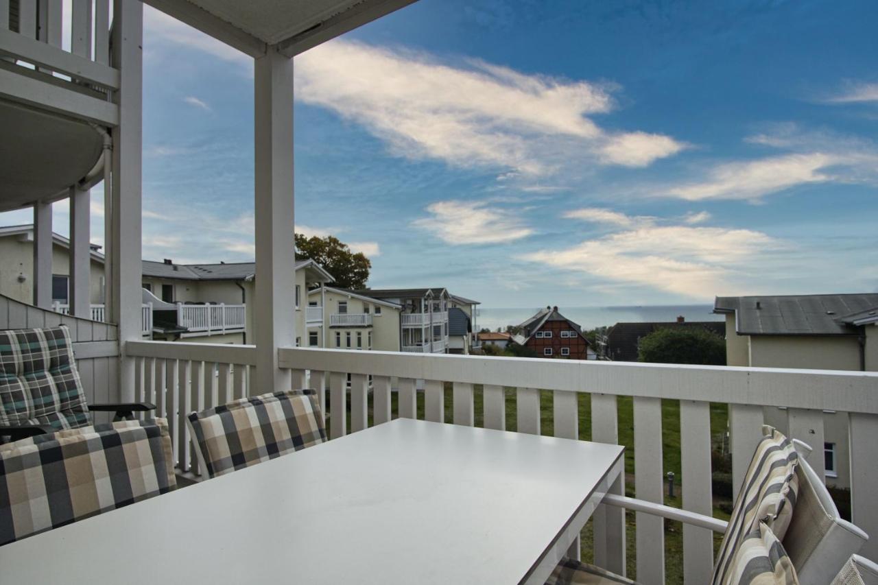 Mit Meerblick Und Balkon, Gratis Nutzung Vom Ahoi Erlebnisbad Und Sauna In Sellin - Meeresblick Fewo 38 Gohren Bagian luar foto